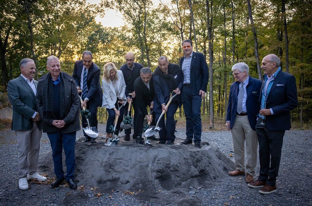 The Evening We Broke Ground