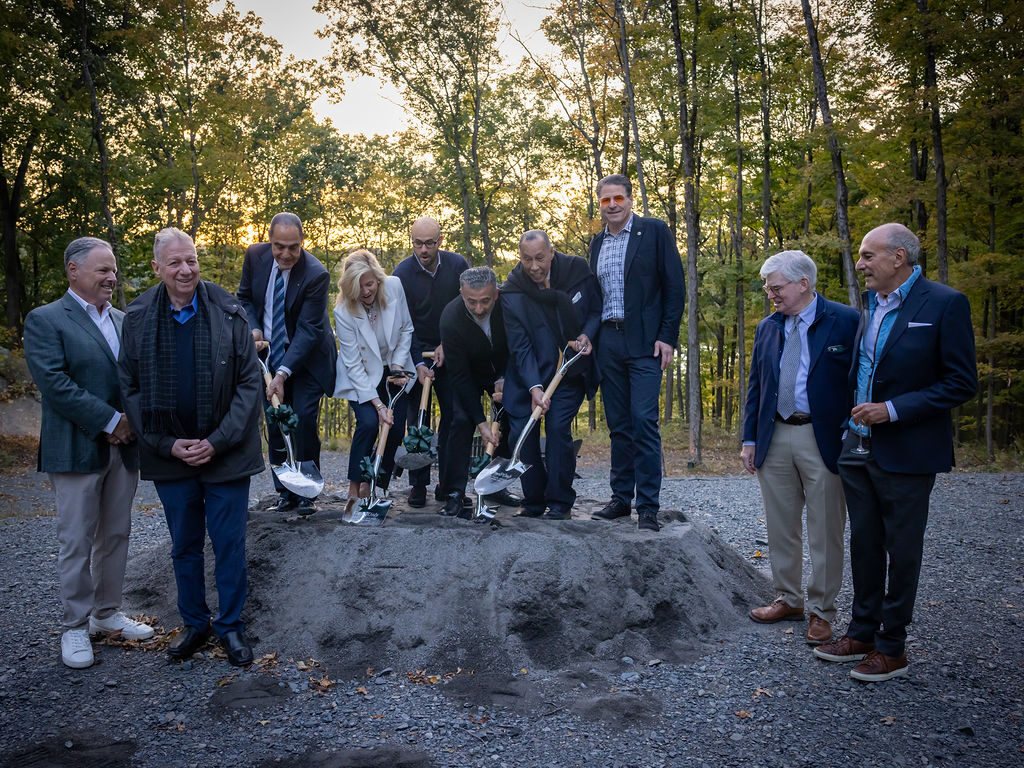 The Evening We Broke Ground